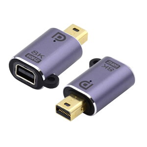 �y���������zNFHK Mini DisplayPort 1.4 �I�X - Mini DP ���X 8K 60hz �A�_�v�^�[ �E���g��HD UHD 4K 144hz 7680 * 4320 �r�f�I PC �m�[�g�p�\�R�� ���j�^�[�p