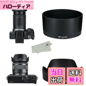 �y���������zJJC (1+1) ABS �t�� �����Y�t�[�h Canon ET-60B & Canon EW-53 �݊� Canon RF-S 55-210mm F5-7.1 IS STM & Canon RF-S 18-45mm F4.5-6.3 IS STM �����Y �p Canon EOS R50 �f���A�������Y�L�b�g �ɑΉ�