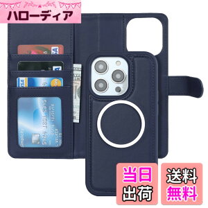 �y���������zPelanty for iPhone 13 Pro �P�[�X�蒠�^ Magsafe�Ή����C�����X�[�d for iPhone13 Pro 2in1������ �g�уJ�o�[ PU���U�[+TPU ���z�^�J�o�[ �}�O�l�b�g ���O�����R ���p2way ���K����D���� �J�[