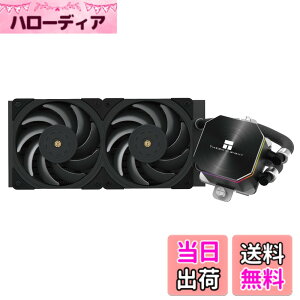 �y���������zThermalright Frozen Edge 240 Black PWM�t�@���t��CPU�E�H�[�^�[�N�[���[�A�|���v���x��3300RPM�ł��AS-FDB�x�A�����O�AAMD AM4 / AM5�A�C���e��LGA1150 / 1155 / 1200 / 1700 /1851/ 2011(FE240 Black)