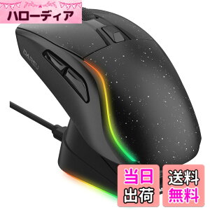 �y���������zDAREU A950 �Q�[�~���O�}�E�X ���� ���E�Ώ� �y�� ���C�����X USB/2.4GHz/Bluetooth RGB�[�d�X�^���h�t�� AIM-WL�Z���T�[ 12000DPI �v���O�����\ �u���b�N/�� �Z�K�F�؎擾�y1�N�ԃ��[�J�[�z