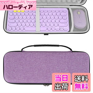 �y���������zGeekria ���[�P�[�X �݊��i���W�e�b�N Logicool K380 + Pebble M350 ���C�����X �L�[�{�[�h ���� �}�E�X �n�[�h�V�F���g���x���L�������O�o�b�O (���x���_�[)
