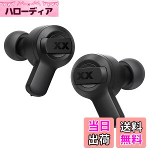 �y���������zJVC�P���E�b�h JVC HA-XC62T-B ���C�����X�C���z�� Bluetooth �d�ቹ XX�V���[�Y �}�C�N�t�� �{�̎���4.4g�i�Ў��j�ő�24���ԍĐ� �h�� �h�o �ϏՌ� Bluetooth Ver.5.3 �u���b�N