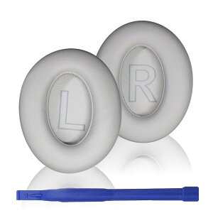 �y���������zAdhiper �����p�C���[�p�b�h�N�b�V���� Anker Soundcore Life Q20/Q20i/Q20+�w�b�h�t�H���p Soundcore Life Q20 �C���[�p�b�h ���K�Ȓᔽ���f�� �v���e�C�����U�[ (�V���o�[)