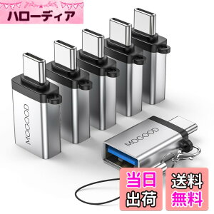 �y���������zMOGOOD USB C����USB�A�_�v�^�[USB C�A�_�v�^�[����USB USB USB C�I�X����USB 3.0���X�A�_�v�^�[�ϊ���̓m�[�g�p�\�R���A�g�ѓd�b�A�[�d��A�Q�[���{�[�h�A���̑���C�^�f�o�C�X�i6�p�b
