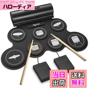 �y���������zPOGOLAB �d�q�h�����Z�b�g 7�p�b�h �h�����L�b�g Bluetooth�@�\�t�� ���[���A�b�v�h���� ���K�p�b�h Midi�h�����L�b�g �X�s�[�J�[���� �[�d���h���� �t�b�g�y�_���t�� ���S�Ҍ����i
