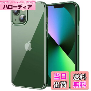 �y���������zJETech iPhone13 mini �ی�P�[�X(5.4�C���`��p) ���΂݂Ȃ� �Ռ��z�� �o���p�[�J�o�[ �����h�~ �N���A�o�b�N (�A���p�C���O���[��)