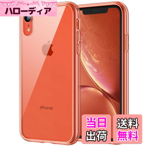�y���������zJETech iPhonexr �P�[�X (6.1�C���`��piPhone XR) ���΂݂Ȃ� �Ռ��z�� �o���p�[�J�o�[ �����h�~ �N���A�o�b�N (�R�[����)
