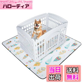 【送料無料】LOOBANI 洗えるペットシーツ 超吸水 ペットマット 防水 滑り止め おしっこマット 速乾 漏れ防止 ペットの健康状態の観察 おしゃれなデザイン 消臭 介護 エコ 噛み耐性 抗菌加工 子犬とシニア犬のトイレトレーニング 2枚セット ペットシーツ 洗える 小型 中型