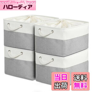 �y���������zMiyabiLife ���[�{�b�N�X ���[�o�X�P�b�g ���[���� 4�Z�b�g ��40x���s30x����24cm �В����ӂ��t�� �܂肽���� ��e�� ���[�P�[�X ������� �V�R�Ȗ� ���L ��/����/�ߗ�/CD/DVD/�}���K/