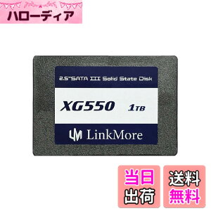 �y���������zLinkMore XG550 1TB 2.5�C���` ����SSD SATAIII 6Gb/s (�ő�Ǎ�540MB/s)