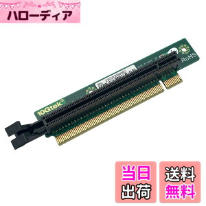 �y���������z10Gtek PCI-Express 16x ���C�U�[�J�[�h 90�x L�A���O�� ���C�U�[ �A�_�v�^�J�[�h�A1U�p�ASupermicro���C�U�[�J�[�h RSC-R1UTP-E16R�ƌ݊�
