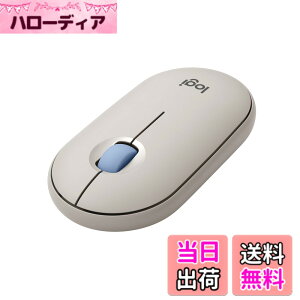 �y���������z���W�N�[�� ���C�����X�}�E�X PEBBLE MOUSE2 M350sGY ���^ �É� Bluetooth Logi Bolt �}�E�X ���� ���C�����X ���E�Ώ� Easy-Switch 4000dpi �d�r����24�P�� windows mac Chrome Android iPad M350 �O���[�W�� 