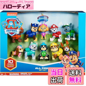 �y���������z�p�E�p�g���[�� 10���N�L�O �M�t�g�p�b�N Paw Patrol 10th Anniversary All Paws On Deck Toy Figures Gift Pack with 10 Collectible Action Figures [���s�A���i]