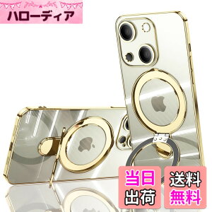 �y���������zJOOBOY iPhone 14 Plus �p �P�[�X MagSafe�Ή� �N���A �����O�t�� ���b�L�d�グ �����Y�J�o�[�t�� �\�t�gTPU �ϏՌ� ���ɋ����w�� ���C�����X�[�d �X�g���b�v�z�[���t�� �A�C�t�H��14�v��