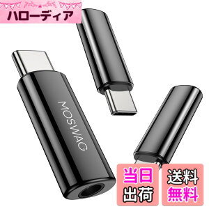 �y���������zMOSWAG USB C �T���X���M�����N�V�[S23 S22 �s�N�Z��7/6 iPad Pro/Air/�~�jOneplus 10 Pro�ƌ݊����̂���3.5mm�W���b�N�^�C�vC�w�b�h�t�H���A�_�v�^�[Aux�}�C�N�I�[�f�B�I�h���O���n�C���]DAC�`