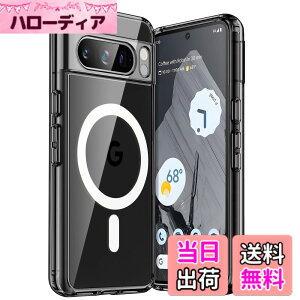 �y���������zJETech Google Pixel 8 Pro 6.7 �C���` 2023�p �}�O�l�b�g�P�[�X MagSafe�A�N�Z�T���Ή� �ϏՌ��X�}�z�ی�J�o�[ ���΂܂Ȃ� �n�[�h�N���APC�o�b�N (���j��)