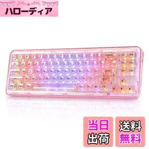 �y���������zYUNZII X71 ���J�j�J���Q�[�~���O�L�[�{�[�h �����L�[�L���b�v 71�L�[ 68%�z�� ���C�����X �z�b�g�X���b�v�Ή� BT5.0/2.4G/USB-C �K�X�P�b�g���� RGB ���� Windows/Mac�p �Z�K�F�؎擾�i�N��