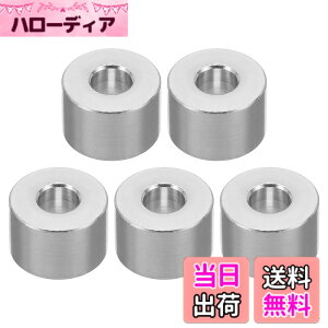 �y���������zPATIKIL M6�A���~�X�y�[�T�[ 5�� ���^���X�y�[�T�[�A���~ ���E���h 6.2mm ID x 15mm OD x 10mm L ���� �A���~�X�y�[�T�[ �l�W�X�^���h�I�t 1/4��M6�l�W�{���g