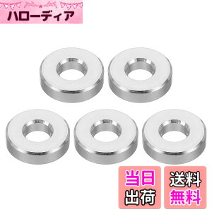 �y���������zPATIKIL M6�A���~�X�y�[�T�[ 5�� ���^���X�y�[�T�[�A���~ ���E���h 6.2mm ID x 15mm OD x 4mm L ���� �A���~�X�y�[�T�[ �l�W�X�^���h�I�t 1/4��M6�l�W�{���g