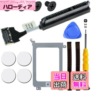 �y���������zZHUROUPU 14��SATA�n�[�h�h���C�uHDD�R�l�N�^�P�[�u������ for Dell XPS 15 9550 9560 9570 Precision 5510 5520 5530 (�u���b�N) ��O���H��L�b�g�t��