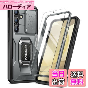 �y���������zTongate Samsung Galaxy S24 Plus �P�[�X�A�����K���X���X�N���[���v���e�N�^�[�t�A�S�g�ی�A�R�p���̑ϐk Galaxy S24 + Plus �g�уP�[�X�i2024�j�����O�u���P�b�g�ƃX���C�h�J�����J�o�[��