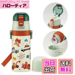 �y���������z�X�P�[�^�[(Skater) ���� �q���p 2WAY �X�g���[���� 400ml �R�b�v���� 350ml �g�~�J�ƃg�� �X�e�����X �y�ʃ^�C�v �ۉ��ۗ� ���e�� waterbottle �X�|�[�c�{�g�� �L�b�Y ���ǂ� ���r SKCP3-A