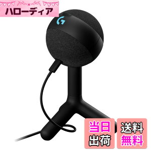 �y���������zLogicool G �Q�[�~���O�}�C�N YETI ORB �R���f���T�[�}�C�N G-YETI-ORB-BK �X�g���[�~���O�z�M �m�C�Y�y�� RGB LIGHTSYNC USB BLUE VO!CE PC MAC �Q�[�~���O �}�C�N �� �u���b�N �R���f���T�[ windows 