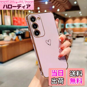 �y���������zQLTYPRI Galaxy S23 FE �P�[�X �M�����N�V�[S23 FE TPU �J�o�[ �n�[�g�͗l ������� �؍� ���� ���� �l�C ���^ �y�� �ϏՌ� �X�}�z�P�[�X �����Y�ی� �����h�~ ���C�����X�[�d�Ή� �X�g