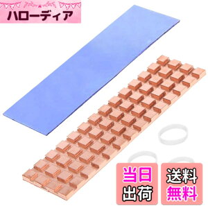 �y���������zHaojiaho ���� M.2 SSD �q�[�g�V���N 1.5mm ���^ �M�\���΍� 2280 M2 SSD PS5 �m�[�gPC �p �q�[�g�V���N �T�[�}���p�b�h�t�� 67*18*1.5mm