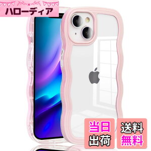 �y���������zJOOBOY iPhone 14 Plus �p �P�[�X �N���A ���� TPU �؍� ���� �E�F�[�u �\�t�g ����~�� ���^ �y�� �ϏՌ� ������� �X�}�z�P�[�X �X�g���b�v�z�[���t�� �A�C�t�H��14�v���X �p �J�o�[ 