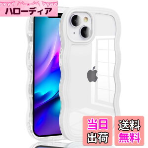 �y���������zJOOBOY iPhone 14 Plus �p �P�[�X �N���A ���� TPU �؍� ���� �E�F�[�u �\�t�g ����~�� ���^ �y�� �ϏՌ� ������� �X�}�z�P�[�X �X�g���b�v�z�[���t�� �A�C�t�H��14�v���X �p �J�o�[ 