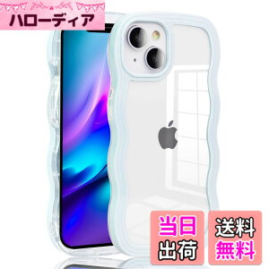 �y���������zJOOBOY iPhone 15 Plus �p �P�[�X �N���A ���� TPU �؍� ���� �E�F�[�u �\�t�g ����~�� ���^ �y�� �ϏՌ� ������� �X�}�z�P�[�X �X�g���b�v�z�[���t�� �A�C�t�H��15�v���X �p �J�o�[ 