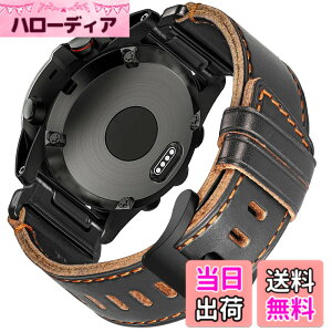 �y���������zHemsut �K�[�~���E�H�b�`���U�[�x���g Fnix 8 AMOLED - 51mm/Fenix 7X/Fenix 5X/Fenix 5X Plus/Fenix 6X/Fenix 6X Pro/Fenix 3/Descent MK1/D2 Delta PX/D2 Charlie�ȂǗp 26MM �A�b�v�O���[�h���ꂽ�R�l�N�^ �K�[�~��