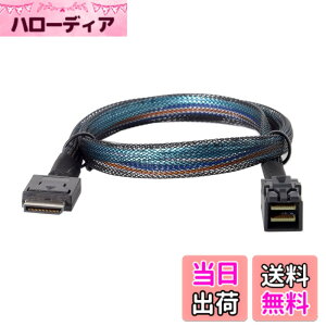 �y���������zNFHK OCuLink PCIe PCI-Express SFF-8611 4i to SFF-8643 SSD �f�[�^�A�N�e�B�u�P�[�u�� 50cm