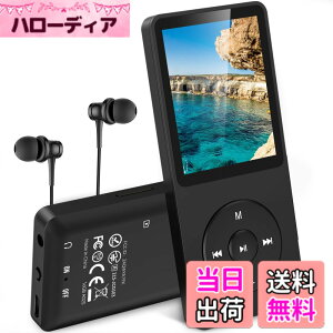 �y���������zAGPTEK MP3�v���[���[ ���y�v���[���[ HIFI 30g���y�� 16GB���� 128GB�܂Ŋg���\ �{�^������ ���y�v���[���[ 40���ԍĐ� ���X���X�T�E���h FM���W�I �_�C���N�g�^���Ή� �A���[�� ����