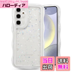 �y���������zQLTYPRI Galaxy S24 �P�[�X �N���A TPU �J�o�[ �E�F�[�u ������� �؍� ���� �E�F�[�u �O���b�^�[ ���� ���^ �y�� �ϏՌ� ����~�� (SC-51E / SCG25) �X�}�z�P�[�X ���C�����X�[�d�Ή� �X
