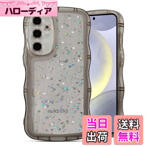 �y���������zQLTYPRI Galaxy S24 �P�[�X �N���A TPU �J�o�[ �E�F�[�u ������� �؍� ���� �E�F�[�u �O���b�^�[ ���� ���^ �y�� �ϏՌ� ����~�� (SC-51E / SCG25) �X�}�z�P�[�X ���C�����X�[�d�Ή� �X