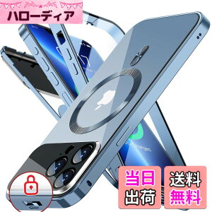 �y���������zRosycover�y�V�����̈�̌^�����Y�E���J�j�J�����b�N�ziPhone 13 Pro Max �p�� �P�[�X Mag-safe�Ή�[360°�S�ʕی�E���ʋ����K���X][�{�̂̐F�ECD Mag-safe�����O]�}�O�Z�[�t ���C�����X�[�d