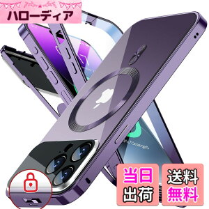 �y���������zRosycover ��Phone 14 Pro Max �p �P�[�X Mag-safe�Ή�[�V�����̈�̌^�����Y�E���J�j�J�����b�N][360°�S�ʕی�E���ʋ����K���X][�{�̂̐F�ECD Mag-safe�����O]�}�O�Z�[�t ���C�����X�[�d��