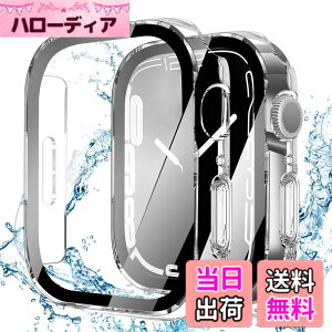 �y���������z�y2025�zYUGYUG �Ή� Apple Watch �P�[�X 40mm 41mm 42mm 44mm 45mm 46mm 49mm Apple Watch �J�o�[ PC�f�� �h�� IP68 3D���p�G�b�W�f�U�C�� ���� ���{���Ɏq�� ��d�\�� �A�b�v���E�H�b�` �J�o�[ �S��