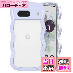 �y���������zQLTYPRI Google Pixel 7a �p �P�[�X �N���A �E�F�[�u �s�N�Z�� 7A �\�t�g TPU ���˂��� ���� �P�[�X ������� �؍� ���� ���^ �y�� �ϏՌ� �g��t���[�� �X�}�z�P�[�X ���C�����X�[�d��