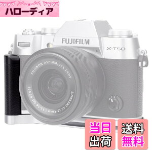 �y���������zJJC ���� L�^�n���h�O���b�v Fuji X-T50 XT50 �J�����K�p �d�r�������֗� ���1/4-20�̃l�W & �A���J�^�C�v �X�s�[�J�[�z�[���t�� �V���o�[