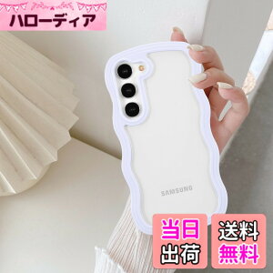 �y���������zQLTYPRI Galaxy S23 �P�[�X�N���A SC-51D / SCG19 TPU �o���p�[ �E�F�[�u ������� �؍� ���� �P�[�X ���� ���^ �y�� �ϏՌ� �X�}�z�P�[�X ���C�����X�[�d�Ή� �X�g���b�v�z�[���t�� �M��
