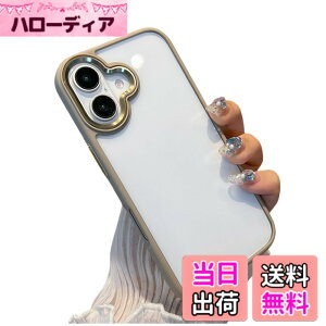 �y���������zkaitesi �Ή� iPhone 16 Plus �P�[�X �N���A ���� �Ή� �A�C�t�H�� iPhone16 Plus �p �J�o�[ 2�F �z�F ���^ ���� ���f�B�[�X �w�� �n�[�h�P�[�X,�`�^����