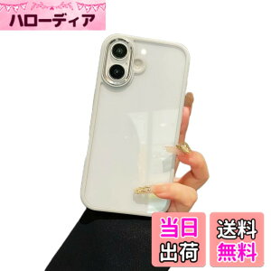 �y���������zkaitesi �Ή� iPhone 16 Plus �P�[�X �N���A ���� �Ή� �A�C�t�H�� iPhone16 Plus �p �J�o�[ 2�F �z�F ���^ ���� ���f�B�[�X �w�� �n�[�h�P�[�X,�D���F