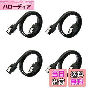 �y���������zSATA �P�[�u�� 1m�i�X�g���[�g�^�jSuptopwxm Sata3 �P�[�u�� 4�{�Z�b�g 6 Gbps�Ή� ���b�`�t�� SSD��HDD���� Sata3 �V���A�� ATA3 �P�[�u�� SSD �P�[�u�� ���b�h (�u���b�N)