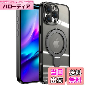 �y���������zJOOBOY �X�}�z�P�[�X �Ή� iPhone 16 Pro Max �P�[�X MagSafe�Ή� �N���A ���� �����O�t�� ���b�L�d�グ �����Y�J�o�[�t�� �\�t�gTPU �ϏՌ� ���ɋ����w�� ���C�����X�[�d �X�g���b�v�z�[
