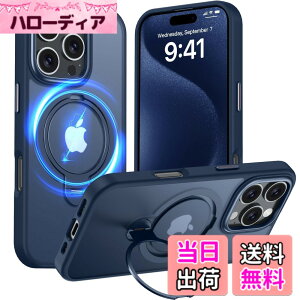 �y���������zFadkzyxr iPhone 16 Pro Max �p �P�[�X MagSafe�Ή� �����O360°��]�X�^���h�@�\ �c�����Ή� ������ ���΂ݖh�~ ���C�����X�[�d ��phone16 Pro Max �X�}�z�P�[�X �����Y�ی� �w��h�~ �ČR�K�i 