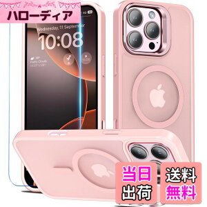 �y���������zBESINPO iPhone 16 Pro Max �P�[�X [�K���X�t�B�����t���EMagSafe�Ή��E�X�^���h�@�\] �A�C�t�H��16�v���}�b�N�X �P�[�X �c�����Ή� �����\ ������ ���΂݂Ȃ� �w��h�~ ��phone16promax �P